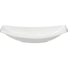 Салатник «Кунстверк» лодочка фарфор 460мл ,H=55,L=300,B=120мм белый, изображение 2