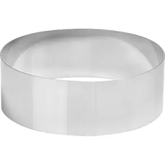 Pastry ring  stainless steel  D=24, H=6cm  metal.