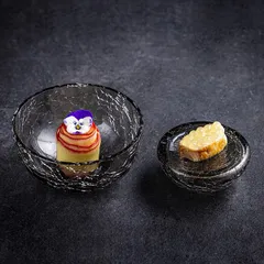 Салатник «Студия Ро» с крышкой «сфера» стекло 400мл D=12см серый, изображение 4