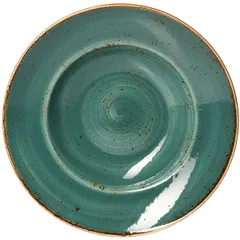 Plate for pasta “Kraft Blue”  porcelain  320 ml  D=27, H=5cm  blue