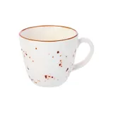 Чашка кофейная «Париж» фарфор 80мл D=60,H=55мм белый,коричнев., Объем по данным поставщика (мл): 80