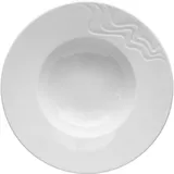 Тарелка для пасты «С-Класс Мелодия» фарфор 0,5л D=29,H=6см белый