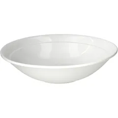 Salad bowl “Tesis Bianco”  porcelain  0.9 l  D=260, H=67mm  white