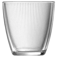 Old fashion "Concepto Straily" glass 250ml D=80,H=85mm clear.