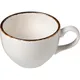 Чашка чайная «Браун Дэппл» фарфор 228мл D=9,H=6см белый,коричнев.