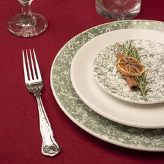 Тарелка пирожковая «Инк» фарфор D=15,H=2см зелен.,белый, изображение 4