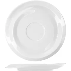 Saucer “Nami”  porcelain  D=177/57, H=23mm  white