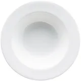 Тарелка глубокая «Джейд» узкий борт фарфор D=20см белый