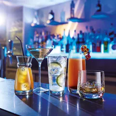 Графин «Флюид» без крышки стекло 250мл D=71,H=135мм прозр., изображение 2