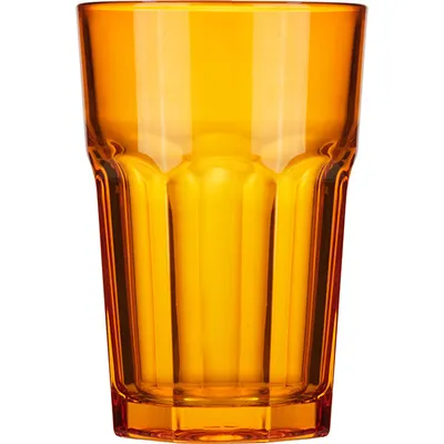 Хайбол «Энджой» стекло 350мл D=83,H=122мм оранжев., Цвет: Оранжевый