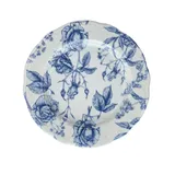 Тарелка десертная «В.Виена Роузес» фарфор D=22см белый,синий