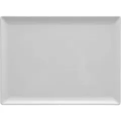 Dish “San Marino” rectangular  porcelain , L=35.5, B=26.5 cm  white