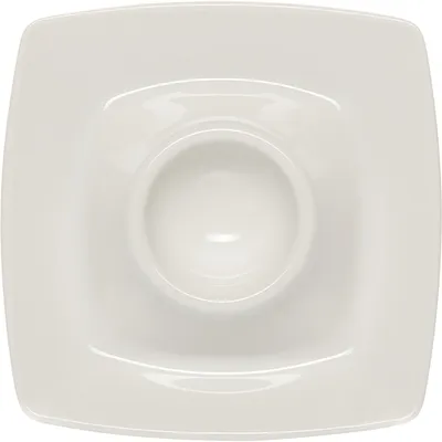 Подставка для яйца фарфор ,H=9,L=12,B=12см белый, изображение 2
