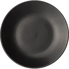 Тарелка «Даск Контур» фарфор D=305,H=30мм черный,белый