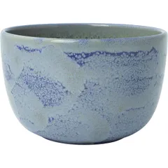 Salad bowl “Aurora Vesuvius Lapis”  porcelain  D=12cm  blue, light blue.