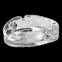 Пепельница «Треугольник» стекло D=89,H=26мм прозр.