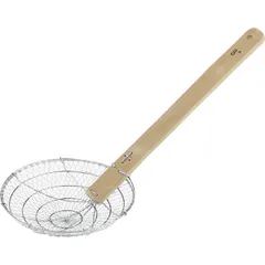 Шумовка сталь нерж.,дерево D=20,L=47см металлич.,древесн.