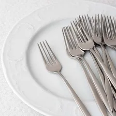 Вилка десертная «Адажио» сталь нерж. ,L=185/55,B=4мм металлич., изображение 2