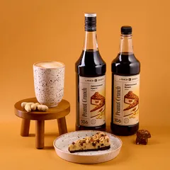 Сироп «Арахисовый кранч» Pinch&Drop пластик 1л D=81,H=301мм, изображение 4