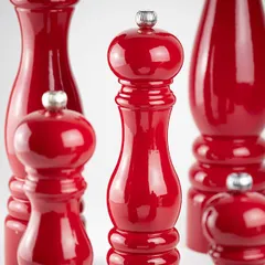 Мельница для соли «Париж Ю Селект» металлический механизм бук ,H=30см красный, изображение 4