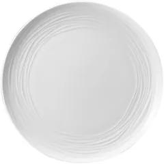 Plate porcelain D=280,H=22mm white