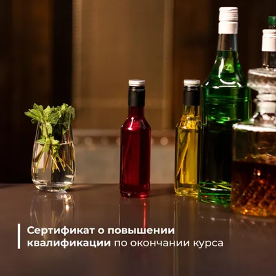 Курс «Настойки, кордиалы, премиксы и заготовочный цех» онлайн, 4 недели, изображение 5