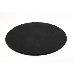 Serving dish natural slate D=330,H=7mm