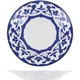 Тарелка «Идиллия-Восток» мелкая фарфор D=20см белый,синий