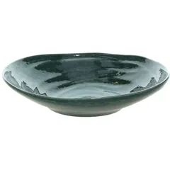 Тарелка глубокая «Органика Грин» фарфор ,L=25,B=25см зелен., изображение 2