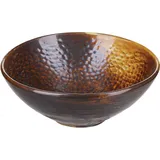 Salad bowl “Mak” porcelain 1l D=205,H=80mm copper