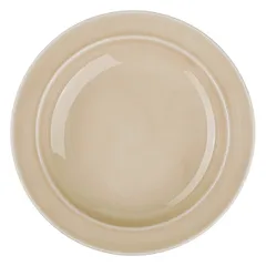 Тарелка глубокая «Акварель» Принц фарфор 400мл D=225,H=39мм бежев.