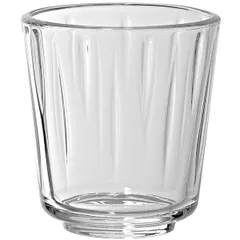 Old fashion “Murano Lanche” glass 290ml D=88,H=95mm clear.