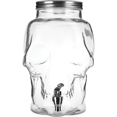 Диспенсер для холодных напитков стекло 8л D=14,H=33,5см прозр., изображение 2