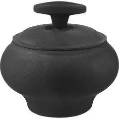 Pot with lid cast iron 0.75l