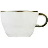 Чашка чайная «Пастораль» фарфор 190мл D=85,H=55мм зелен., Цвет: Зеленый