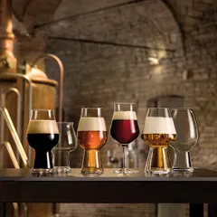 Бокал для пива «Биратэк» хр.стекло 0,54л D=88,H=184мм прозр., изображение 3