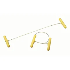 Слайсер для сыра[10шт] сталь нерж. ,L=30,B=7см бежев.