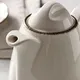 Чайник заварочный «Чакоул Дэппл» фарфор,фарфор 350мл белый,черный, изображение 3