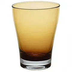 Old fashion “Nadya” glass 260ml D=80,H=105mm amber.