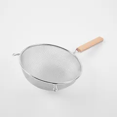 Сито с ручкой сталь нерж.,дерево D=240,L=440,B=95мм