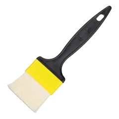 Кисть кондитерская полиамид,пластик ,L=27/5,B=7см черный,желт., изображение 2