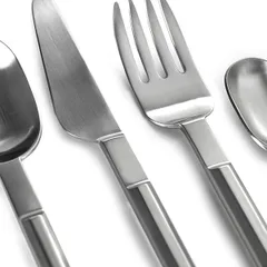 Нож столовый «Койчи» сталь нерж. ,L=21,5см металлич., изображение 2