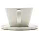 Чашка кофейная «Сена» для капучино фарфор 220мл D=92,H=65мм слон.кость, изображение 3