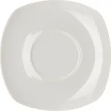 Блюдце «Элегант» чайное фарфор D=155,H=17мм белый