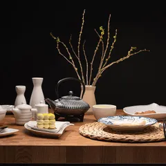 Соусник «Бамбук» фарфор 120мл D=55/80,H=95мм белый, изображение 4