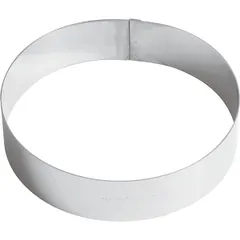 Pastry ring  stainless steel  D=180, H=45mm  metal.