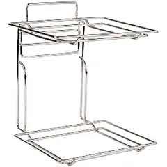 Buffet stand 2-tier  steel , H=37.5, L=50, B=34 cm  metal.