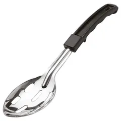 Serving spoon with perforation  stainless steel, polyprop. , L=28cm