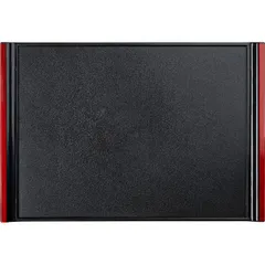 Поднос «Проотель» прямоугольный пластик ,L=37,B=25см черный,красный, изображение 2