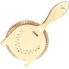 Strainer stainless steel, gold D=75,L=150mm gold